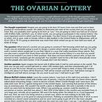 ovarian lottery